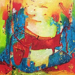 Which way geschilderd door Jolanda van  Hattum