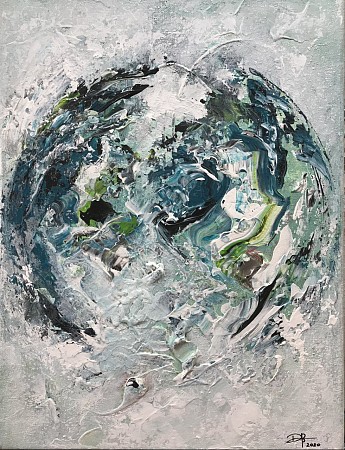 Earthday 2021 geschilderd door Diney Berg