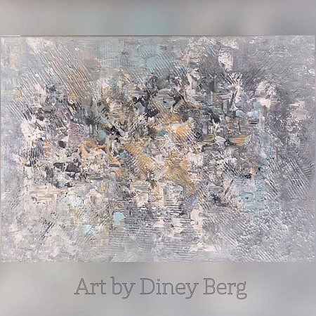 Geo geschilderd door Diney Berg