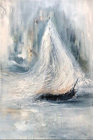 Vikings geschilderd door Diney Berg