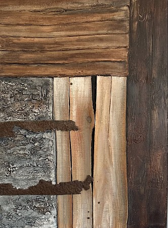 Vergane glorie geschilderd door Hannie Hopster