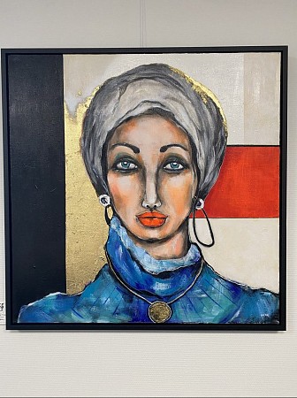 I Am what I am geschilderd door Imke de Vries