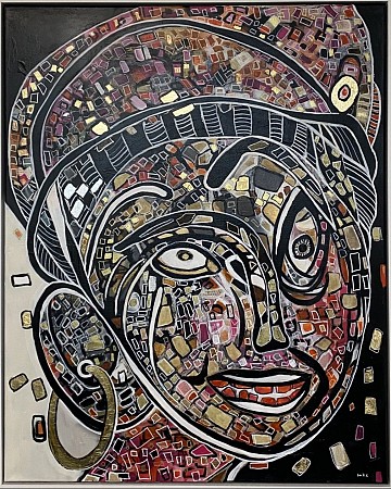 Here I Am geschilderd door Imke de Vries