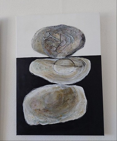 Uit de serie balans geschilderd door Andrea de Weerdt