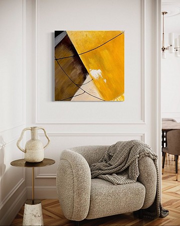 The best time for a new beginning is now!… geschilderd door Diney Berg