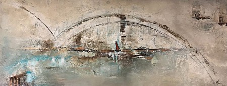 Under the surface geschilderd door Diney Berg